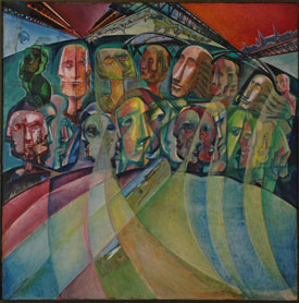 Eckhard Kempin – »Brückenköpfe« (© 2008 Eckhard Kempin) Eckhard Kempin – »Brückenköpfe« (© 2008 Eckhard Kempin)