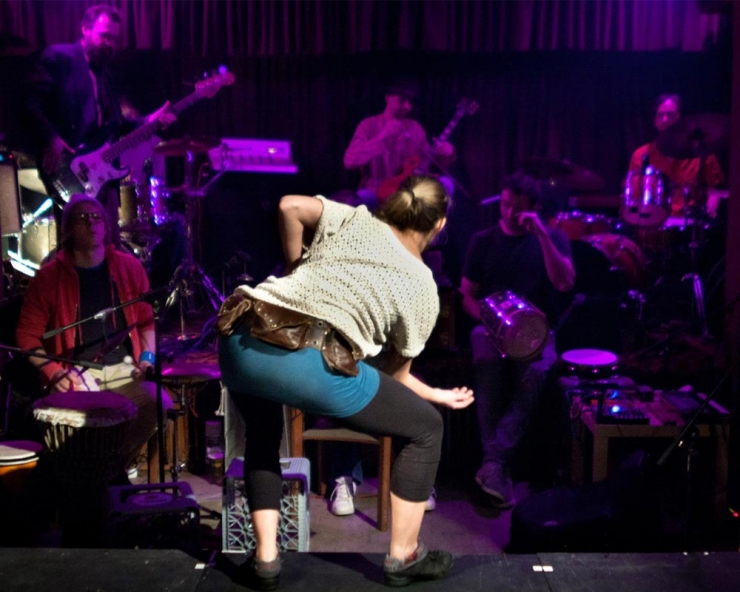 GUIDED IMPROVISATION ORCHESTRA live (© Promo) GUIDED IMPROVISATION ORCHESTRA live (© Promo)